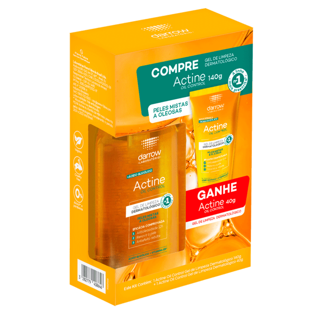 Kit Gel Limpeza Oil Control 140g + 40g (Total 180g)