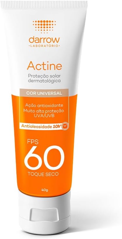 Protetor Solar Facial FPS 60 Cor Universal 40g