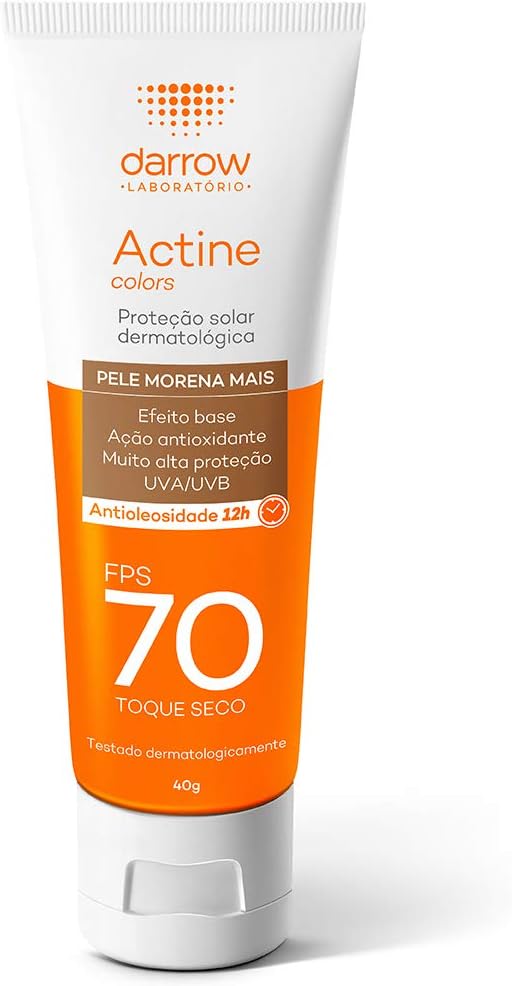 Actine Colors Fps 70 Pele Morena Mais 40G