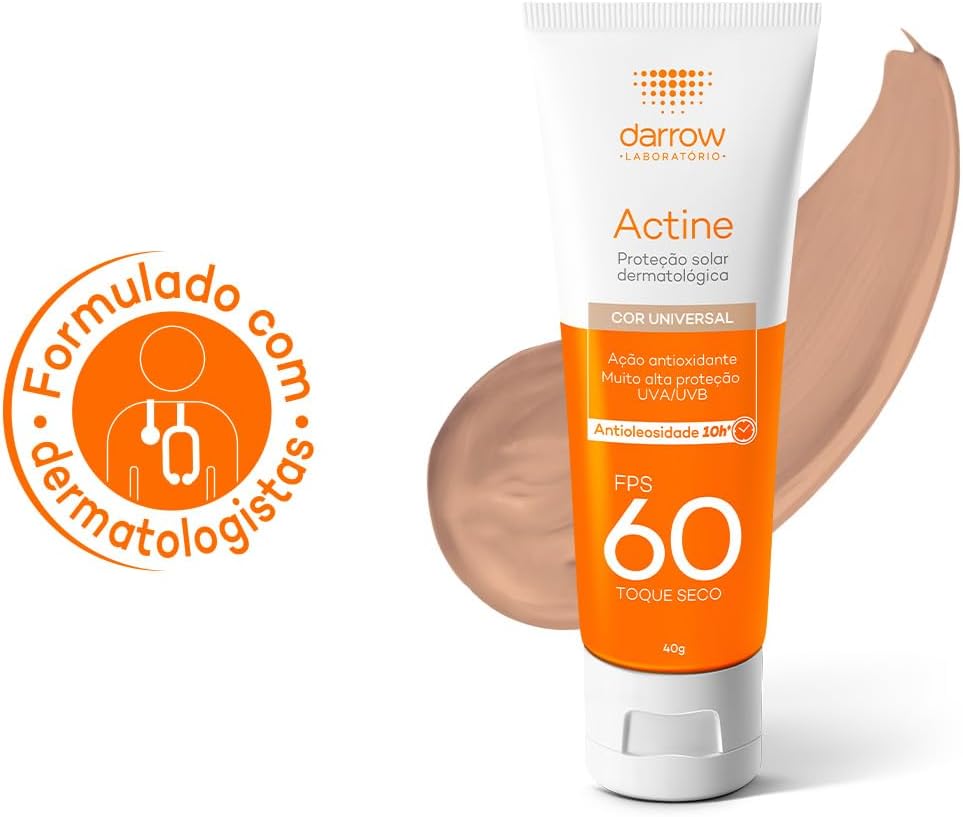 Protetor Solar Facial FPS 60 Cor Universal 40g