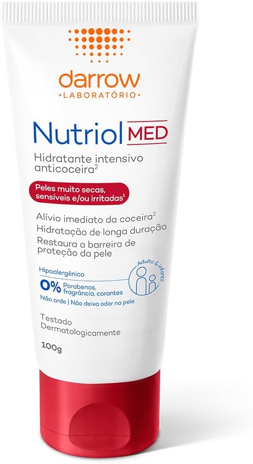 Loção Hidratante Nutri-Hidratante Med 100g (Sem Álcool, Fragrância, Corante)