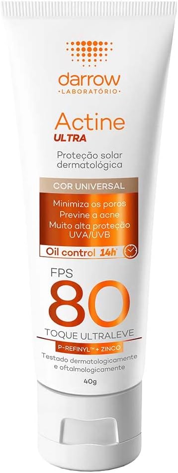 Protetor Solar Facial Ultra FPS 80 Cor Universal 40g