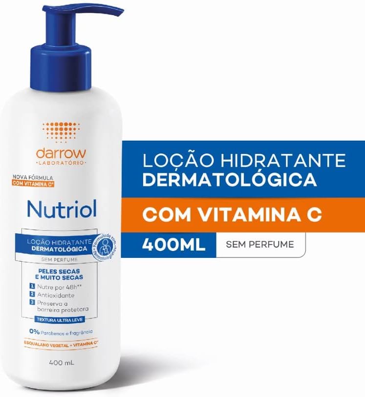 Nutriol Loção Hidratante - Sem Perfume 400ml