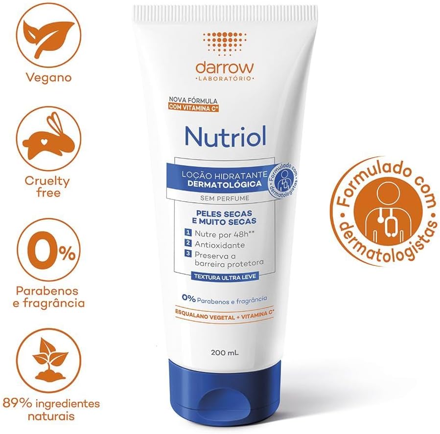 Loção Hidratante Sem Perfume 200ml