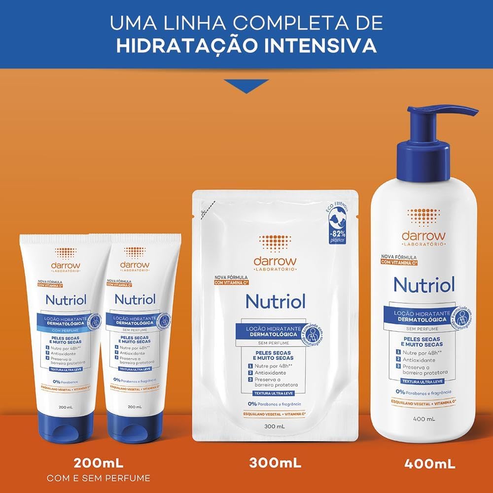 Loção Hidratante Sem Perfume 200ml