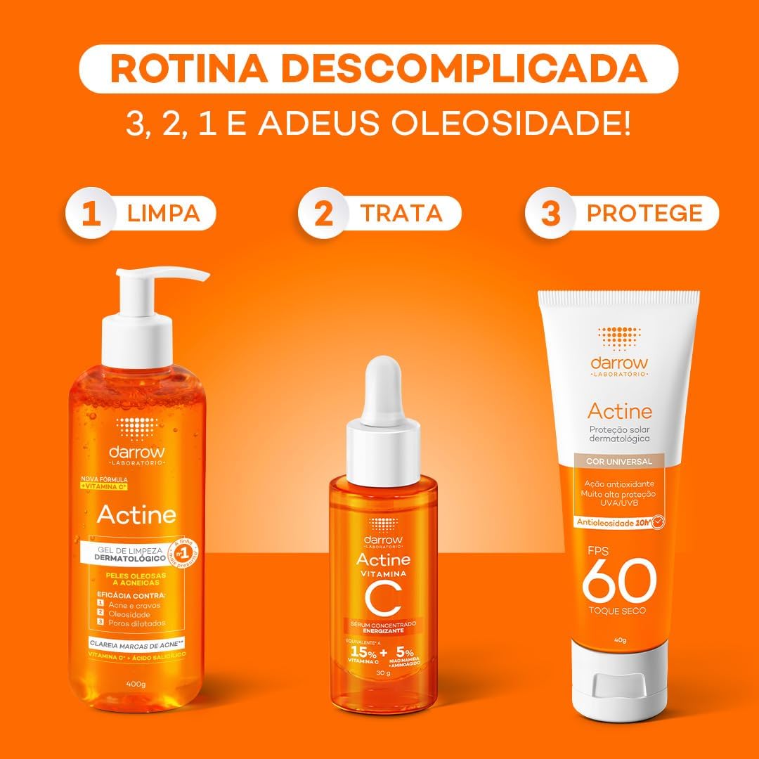 Protetor Solar Facial FPS 60 Cor Universal 40g