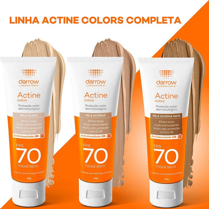 Actine Colors Fps 70 Pele Morena Mais 40G