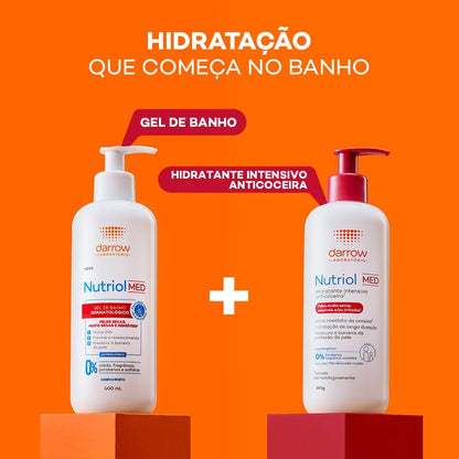 Loção Hidratante Med 390g (Nutri-Hidratante e Restaura-Calm)