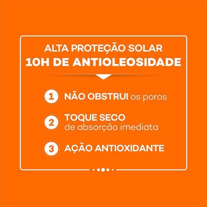Protetor Solar Facial FPS 30 Sem Cor 40g
