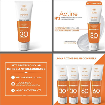 Protetor Solar Facial FPS 30 Sem Cor 40g