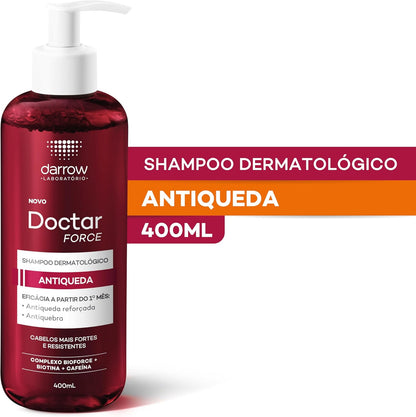Shampoo Antiqueda Force 400ml (Biotina e Cafeína)