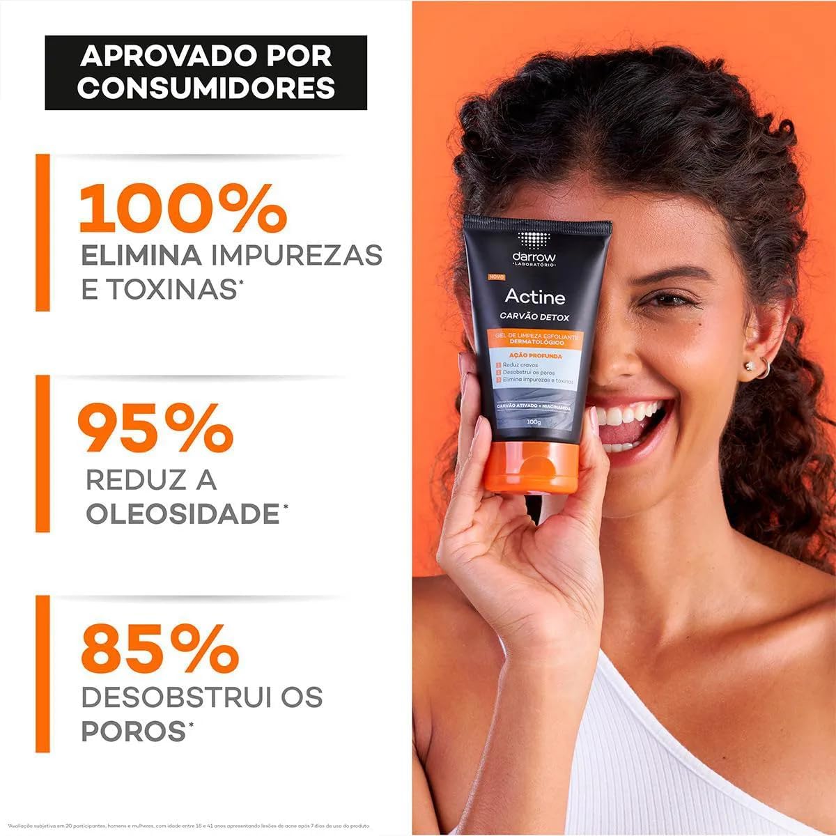 Gel de Limpeza Esfoliante Carvão Detox