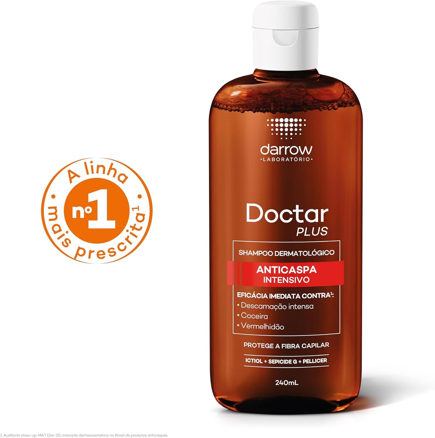 Shampoo Anticaspa Plus Sem Sulfato 240ml