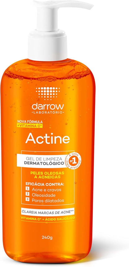 Gel de Limpeza Facial 240g (Ácido Salicílico, Vitamina C)