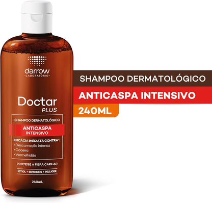 Shampoo Anticaspa Plus Sem Sulfato 240ml