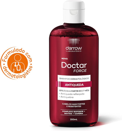 Shampoo Antiqueda Force 200ml (Biotina e Cafeína)