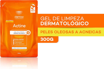 Refil Gel de Limpeza Facial 300g (Ácido Salicílico, Vitamina C)