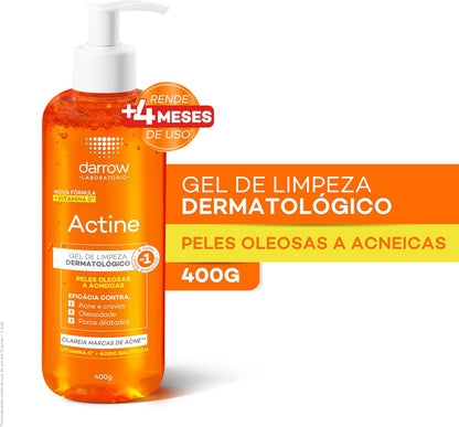 Gel de Limpeza Facial 400g (Ácido Salicílico, Vitamina C)