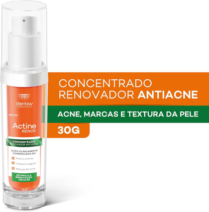 Concentrado Renovador Antiacne 30g (Ácido Succínico 3%, Niacinamida 4%)