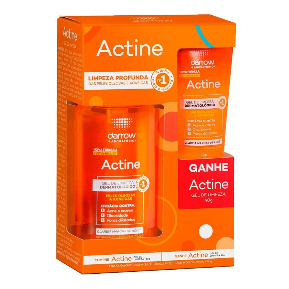 Kit Gel Limpeza Facial 140g + 40g (Total 180g)