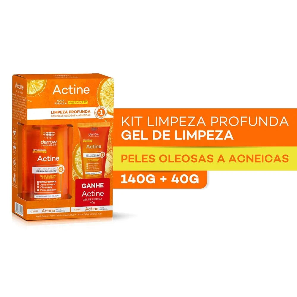 Kit Gel Limpeza Facial 140g + 40g (Total 180g)
