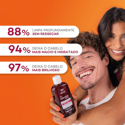 Shampoo Antiqueda Force 400ml (Biotina e Cafeína)