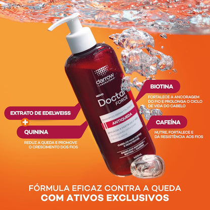 Shampoo Antiqueda Force 200ml (Biotina e Cafeína)