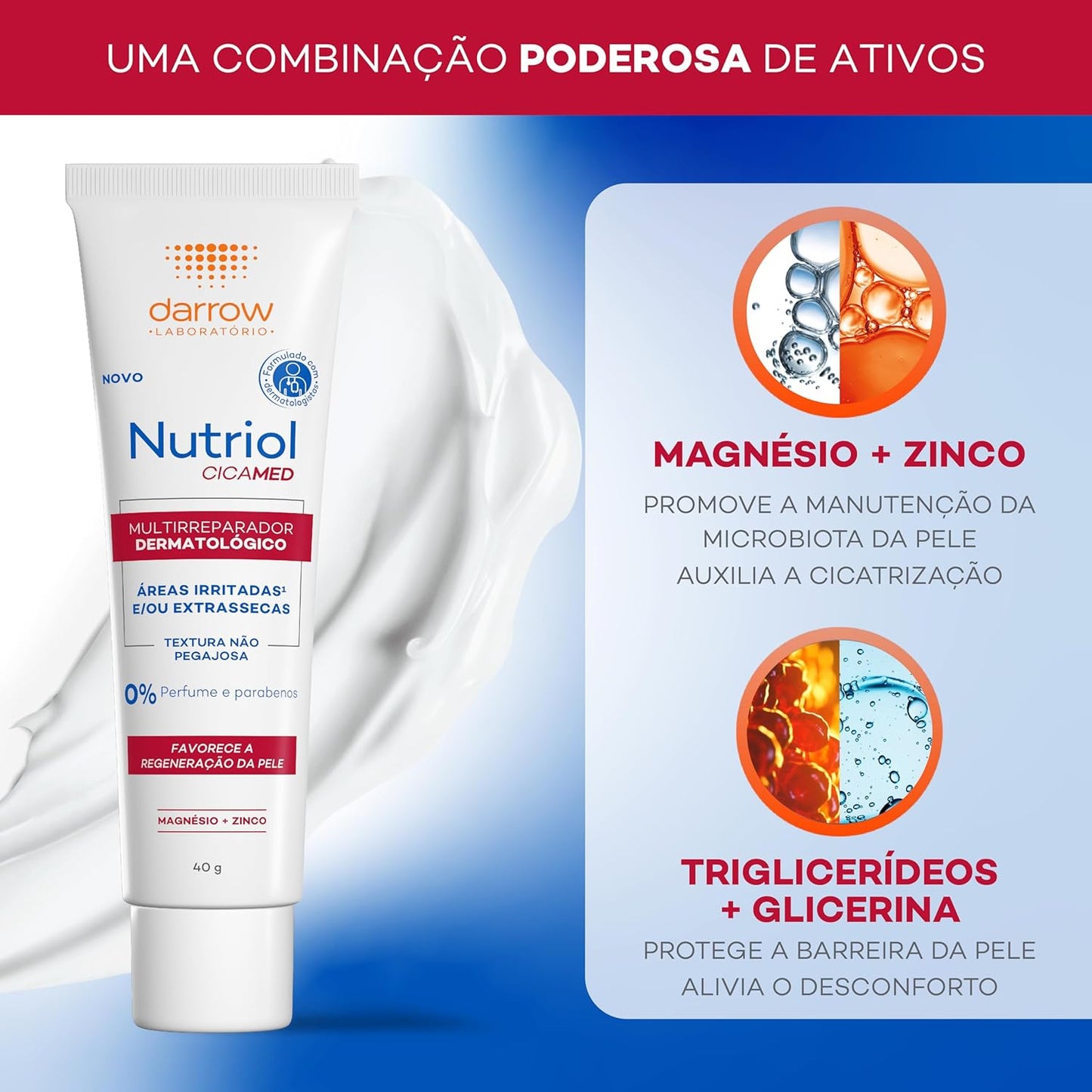 Creme Cicatrizante e Reparador 20g