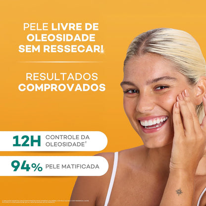Gel de Limpeza Facial Oil Control 400g (Ácido Glicólico, Vitamina B5)