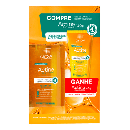 Kit Gel Limpeza Oil Control 140g + 40g (Total 180g)