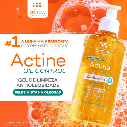 Refil Gel Limpeza Facial Oil Control 300g (Ácido Glicólico, Vitamina B5)
